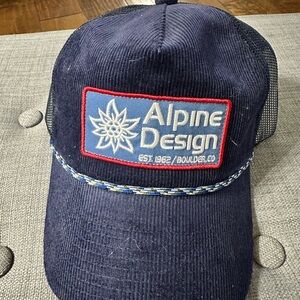 Alpine Design Navy Blue Trucker Hat